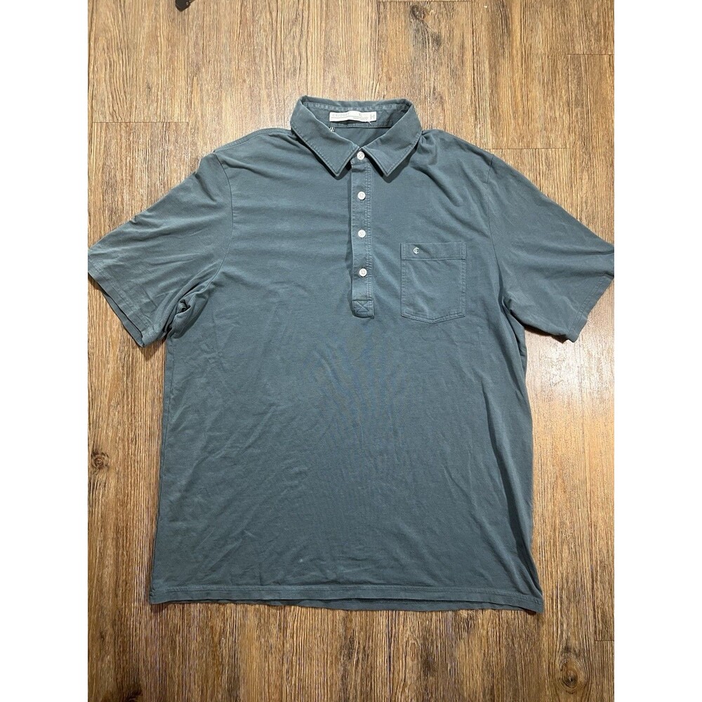 Criquet Top Shelf Players Pima Cotton Stretch Polo XL Green Golf